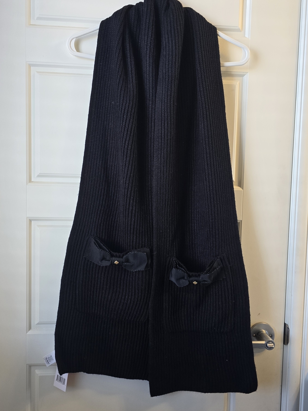 Kate Spade Grosgrain Bow Scarf And Beanie